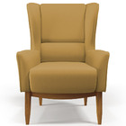 Kit Poltrona Decorativa Milena D02 Com Puff Viseo Veludo Most