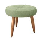 Kit Poltrona Decorativa Sala + Puff Havana Matrix Oliva