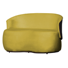 Kit Poltrona E 1 Namoradeira Orgânica Decorativa Beatriz Velu