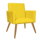 Kit Poltrona E Namoradeira Decorativa Nina Sala De Estar Rece