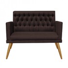 Kit Poltrona E Namoradeira Maria Capitonê Sala De Estar Recep