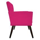 Kit Poltrona E Puff Fernanda Suede Pink