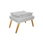 Kit Poltrona E Puff Opala Palito Corano - Amarena Móveis - Br