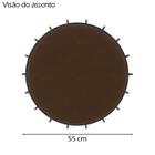 Kit Poltrona E Puff Puf Decorativo Wasse Veludo Moll