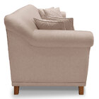 Kit Poltrona E Sofá Living 2 Lugares 1 60m Vênus Linho Pés Ca