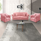 Kit Poltrona E Sofá Living 2 Lugares 1 60m Vênus Veludo Pés C