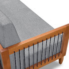 Kit Poltrona E Sofá Living 2 Lugares Marilia 1 60m Linho Base