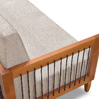 Kit Poltrona E Sofá Living 2 Lugares Marilia 1 60m Linho Base