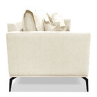 Kit Poltrona E Sofá Living 3 Lugares 2 00m Sirius Linho Natur