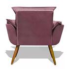 Kit Poltrona Opala Com Puff Opala - Rosê Rosê