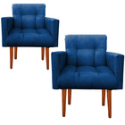 Kit Poltrona Sala De Estar Escritório Alexia Marinho