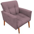 Kit Poltrona Sala De Estar Escritório Alexia Rose