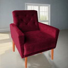 Kit Poltronas Decorativa Sala De Estar Ou Escritorio Camila B