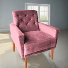 Kit Poltronas Decorativa Sala De Estar Ou Escritorio Camila R