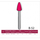 Kit Ponta Abrasiva Rosa 5 Pçs Micro Retífica- Dremel Haste Ø1