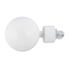 Kit Ponteira Organic Bola Branco Mate 20mm 2 peças Inspire