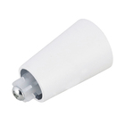 Kit Ponteira Organic Pommel Branco Mate 20mm 2 peças Inspire