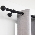 Kit Ponteiras Bola Graph com 2 peças 28mm Preto Fosco Inspire