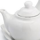 Kit Porcelana: Bandeja Retangular, Bule 500 Ml E Jarra 750ml