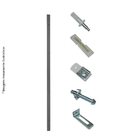 Kit Porta Camarão De Madeira Padrão Imbuia 72 X 2.10 Batente