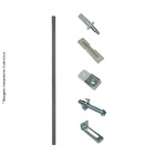 Kit Porta Camarão De Madeira Padrão Imbuia 82 X 2.10 Batente