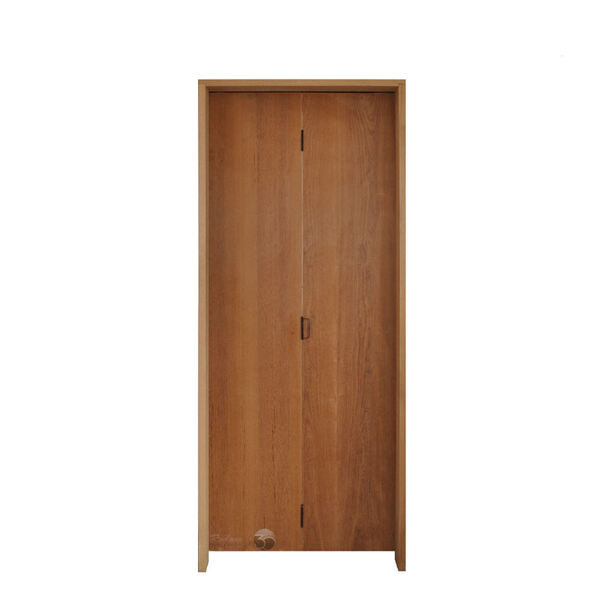 Kit Porta Camarão De Madeira Padrão Imbuia 82 X 2.10 Batente