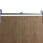 Kit Porta Celeiro 2 Roldanas Aparente - Tubular 2,00 M - Bril