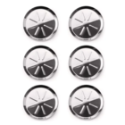 Kit Porta Copos Mesa Descanso Aço Inox 42 Unidades Atacado In