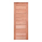 Kit Porta De Abrir Madeira 2 Vitrô 213cmx146cmx12cm Pe30 Aber