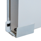 Kit para Porta de Correr Liso com Batente e Trilho Pinus Sarrafeado Branco 17 a 21cm Ipumirim