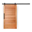 Kit Porta De Correr Completa Ad01 110x210cm Em Madeira Maciça