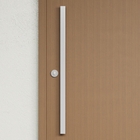 Kit Correr com Batente de 12 a 19cm e Folha de Porta Lacca Touch Mocaccino Direito ou Esquerdo 2,10x0,72 Concrem Wood