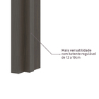 Kit Correr com Batente de 12 a 19cm e Folha de Porta Lacca Touch Carvalho Direito ou Esquerdo 2,10x0,92 Concrem Wood