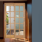 Kit Porta De Correr Madeira Pe621 Gold Natural 216cm X 150cm