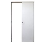 Kit Porta De Correr Pronta Sobrepor 210x72cm Germano Branco