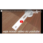 Kit Porta De Correr Roldana Aparente Trilho Inox Polido 3 Mt