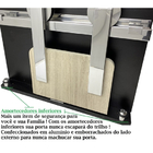 Kit Porta De Correr Roldana Aparente Trilho Inox Polido 3 Mt