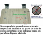 Kit Porta De Correr Roldana Aparente Trilho Preto 2 Mt