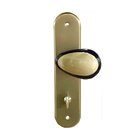 Kit Porta De Madeira 210x102cm Batente 14cm Fechadura Golf Ro