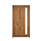 Kit Porta De Madeira 210x110cm Batente 14cm Fechadura 803 Rol