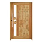 Kit Porta De Madeira 210x120cm Batente 14cm Fechadura 803 Rol