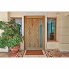 Kit Porta De Madeira 210x120cm Batente 14cm Fechadura 803 Rol