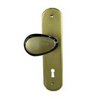 Kit Porta De Madeira 210x60cm Batente 11cm Fechadura Golf Rod