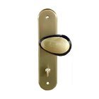 Kit Porta De Madeira 210x60cm Batente 14cm Fechadura Golf Rod