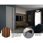 Kit Porta De Madeira 210x60cm Batente Ultra 15cm Lisa Premium