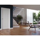 Kit Porta De Madeira 210x60cm Batente Ultra 9cm Novara Premiu