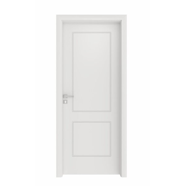 Kit Porta De Madeira 210x60cm Batente Ultra 9cm Rocca Premium