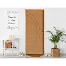 Kit Porta De Madeira 210x62cm Batente 11cm Fechadura Golf Con