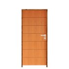 Kit Porta De Madeira 210x62cm Batente 11cm Fechadura Stilo Be