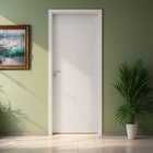 Kit Porta De Madeira 210x62cm Batente 11cm Lisa Primer Unipor